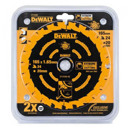 Scule si dispozitive de lucru - Disc DeWALT DT10300 Extreme 165x20mm 24Z