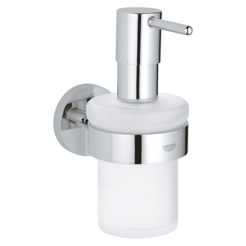 Obiecte sanitare - Dozator sapun Grohe Start cu suport, 160 ml, montare pe perete, fixare ascunsa, crom