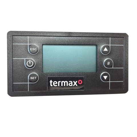 Cazane pe combustibil solid - Display panou comanda Termax pentru centralele mixte Tera 28 si Tera 40