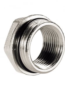 Accesorii pentru calorifere - Reductie nichel 1"  FE x 3/4 FI, IVAR