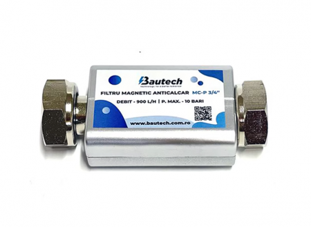 Filtre de apa - Filtru magnetic anticalcar Bautech 1/2 dreptunghiular