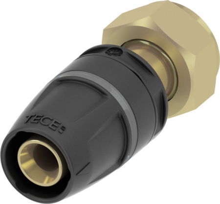 Fitinguri din alama/PPSU - Racord olandez TECElogo-Push din PPSU/alama standard Ø 16 x Ø 3/4"FI