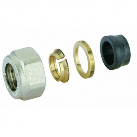 Accesorii incalzire in pardoseala - Racord pentru teava multistrat, 16 x 3/4", Carlo Poletti
