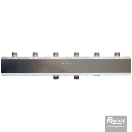 Distribuitoare - Distribuitor 2 circuite de încălzire, 1 tol, cu izolație, debit maxim 2 m3/h, Regulus HV 60/125-2