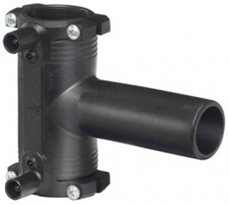 Fitinguri electrofuziune SDR 11 - Teu egal electrofuziune PE, DN 32 mm, 10 bar - gaz, 16 bar - apa, SDR 11 GF