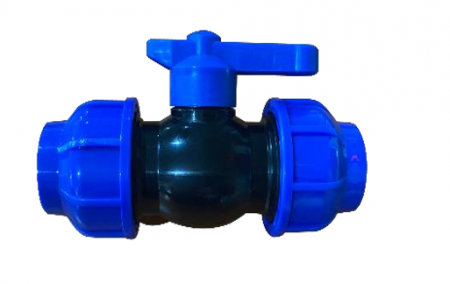Robinet PEhD compresiune, 40 x 40 mm Fitinguri PehD compresiune - Robinet PEhD compresiune, 40 x 40 mm