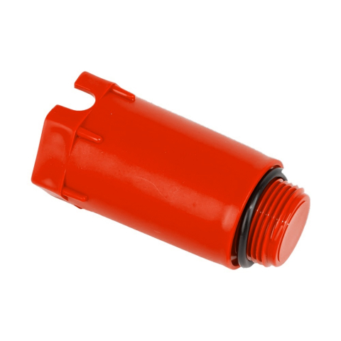 Accesorii incalzire in pardoseala - Dop pentru proba Alphaheat 1/2", 80 mm, rosu