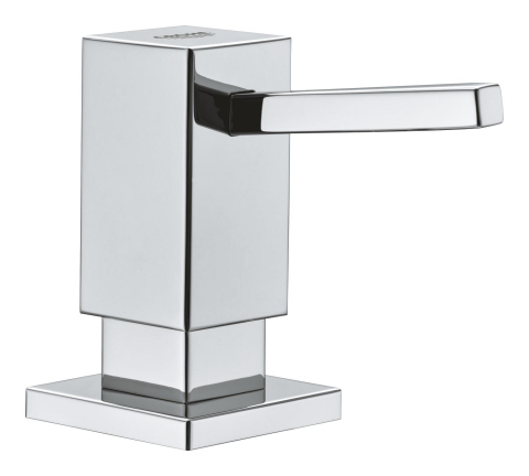 Dozator sapun bucatarie Grohe Cube incastrat, 500 ml, crom [2]