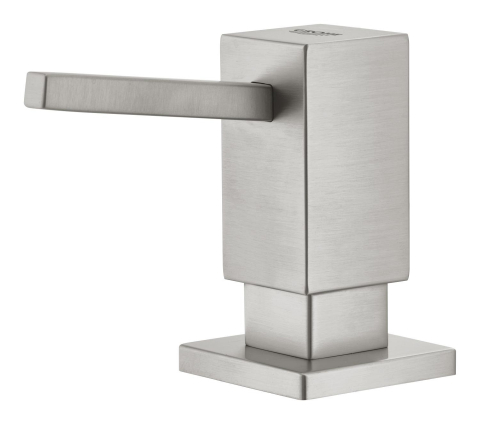 Dozator sapun bucatarie Grohe Cube incastrat, 500 ml, crom mat [4]