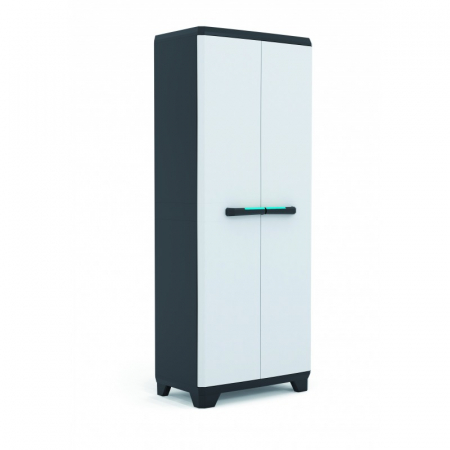 Dulapuri de depozitare - Dulap 3 polite gri Keter High Linear Utility 68x39x173cm