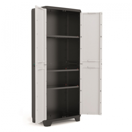 Dulap 3 polite gri Keter High Linear 68x39x173cm [1]
