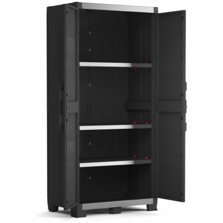 Dulap inalt negru Keter XL Garage 89x54x188 cm [1]