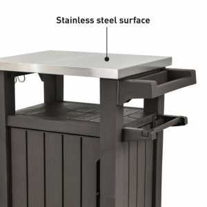 Dulap pentru terasa, maro, 183 L, Keter Unity L [11]