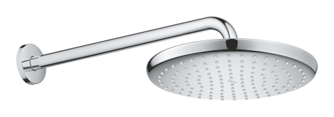 Sisteme de dus - Dus fix Grohe NTempesta 250 1 pulverizare, 250 mm, brat 380 mm, anti-calcar, crom