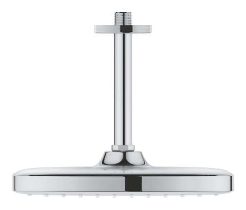Dus fix Grohe NTempesta 250 universal, brat 250 mm, montare pe tavan, anti-calcar, 1 pulverizare, crom [4]