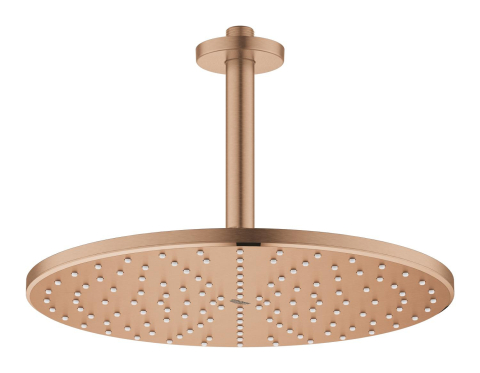 Sisteme de dus - Dus fix Grohe Rainshower 310, montare pe tavan, rotund, 1 jet, 142 mm, cupru mat