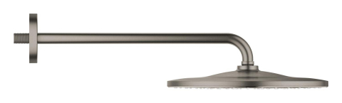 Dus fix Grohe Rainshower 310 Mono palarie de dus set 422 mm 9, 5 l, montare pe perete, rotund, 1 jet, brat 422 mm, sistem anti-calcar, antracit mat [4]