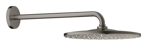 Dus fix Grohe Rainshower 310 Mono palarie de dus set 422 mm 9, 5 l, montare pe perete, rotund, 1 jet, brat 422 mm, sistem anti-calcar, antracit mat [2]