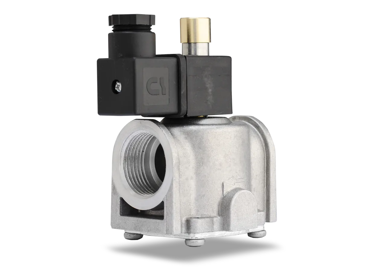 Detectoare de gaz si fum - Electrovalva gaz senzor Homplex RMC04 normal deschis 230V DN 1"