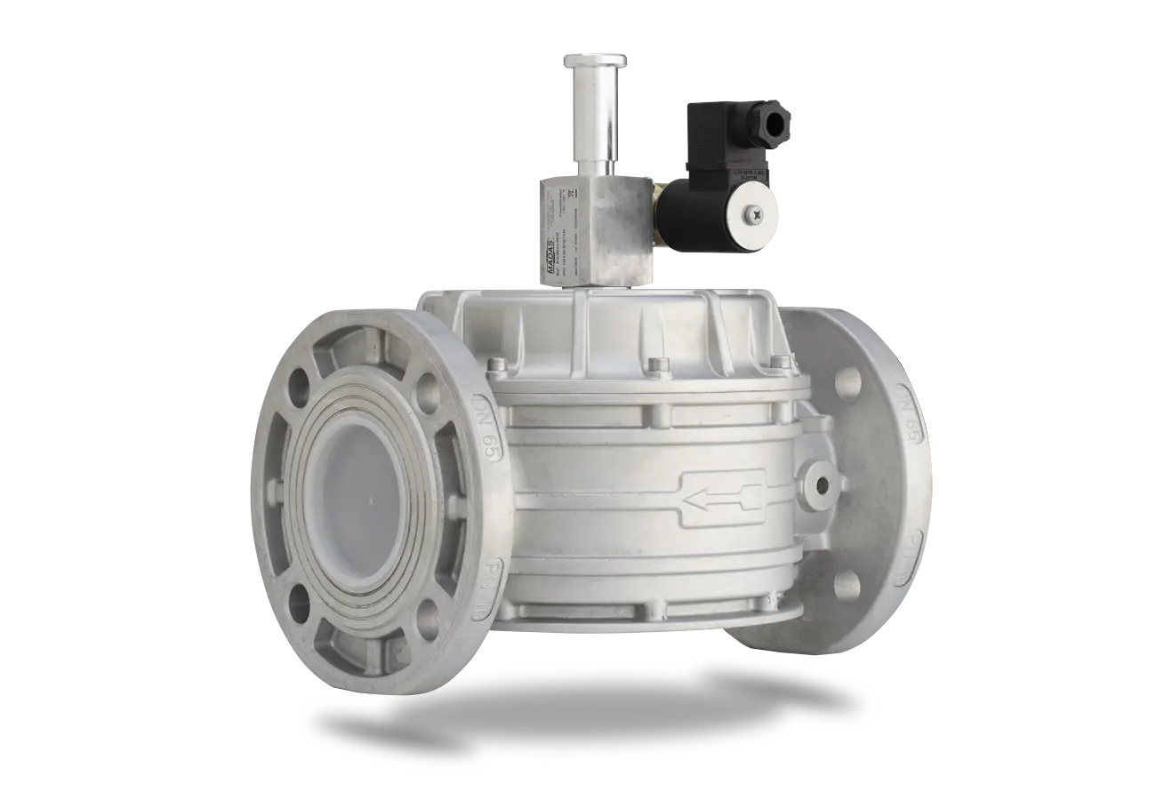 Detectoare de gaz si fum - Electrovalva gaz senzor Homplex RMC09 normal deschis 230V DN 80