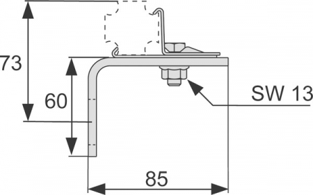Element simplu asamblare si fixare TECEprofil [1]