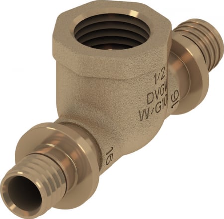 Fitinguri din bronz - Teu TECEflex din bronz Ø 20 x 1/2" FI x 20