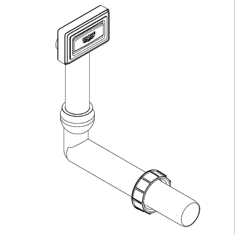 Grohe element mascare preaplin, chiuvete inox, crom [1]