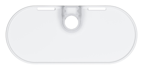 Etajera bara dus Grohe Vitalio universal savoniera, pentru bara de dus Vitalio, acril, 222 x 100, alb [1]