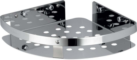 Accesorii de baie - Etajera colt baie inox Ermetiq