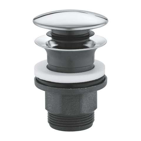 Obiecte sanitare - Evacuare cu pop up Grohe Waste cu apasare, universala, crom