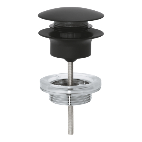 Articole sanitare - Grohe evacuare cu apasare, waste set, universal, 1./4, pt lavoar, negru