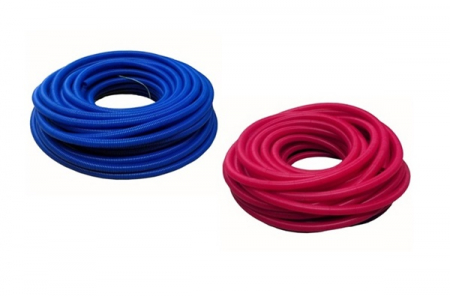 Teava incalzire in pardoseala - Tub corugat 25mm (albastru) protectie pentru teava PE-Xa 16mm - 50 ML