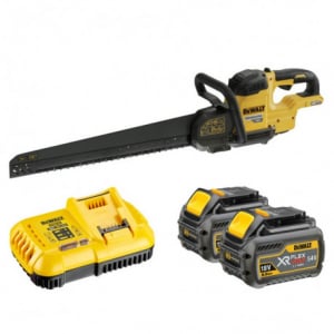 Scule si dispozitive de lucru - Fierastrau aligator 54V XR 430mm cu 2 acumulatori Flexvolt 6.0Ah si statie de incarcare DeWalt - DCS397T2