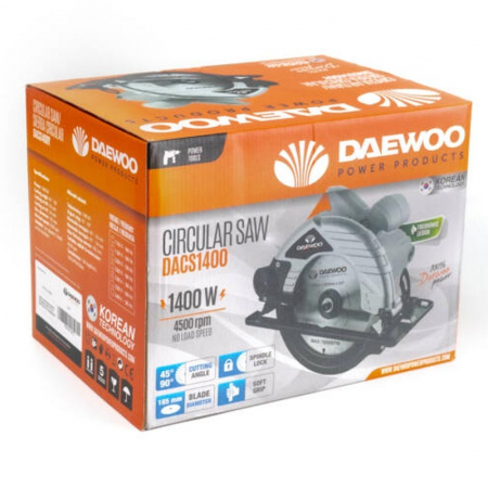 Circular De Mana Daewoo DACS1400 65mm1400W 185 x 20 x 2.4 mm [1]