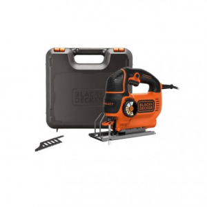 Dispozitive pentru prelucrarea lemnului - Fierastrau pendular 620W auto-select + kitbox Black&Decker- KS901SEK