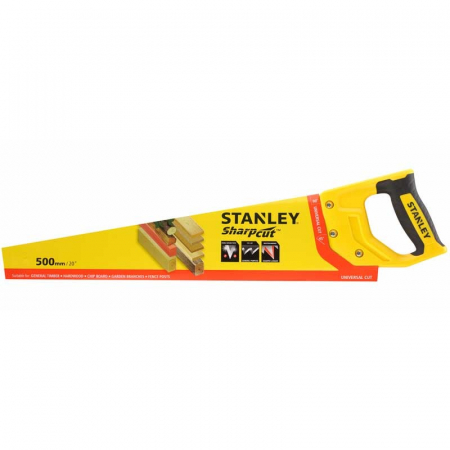 Scule si dispozitive de lucru - Fierastrau Sharpcut 7 TPI Stanley STHT20367-1 500 mm