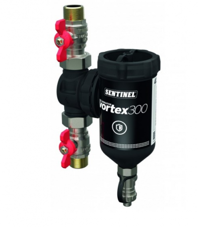 Filtre de protectie - Filtru antimagnetita pentru centrale termice, Sentinel model Vortex 300 22mm sau 3/4"