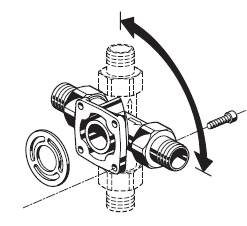 Echipamente pentru tratarea si pomparea apei - Piesă de racord Rp 3/4", pentru FN74CS şi FKN74CS, Honeywell
