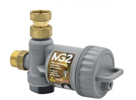 Echipamente de incalzire si producere ACM - Filtru magnetic, pentru centrala termica, 3/4, gri, RBM MG2