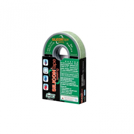 Solutii chimice - Banda siliconica stabila termic tratata cu mastic sintetic, 14 mm x 15 m, SILICON SEALING TAPE