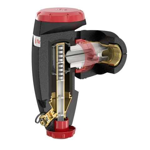 Separator de impuritati si magnetita Flamco XStream Clean 1 1/4" F [1]