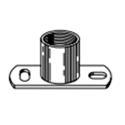 Instalatii de apa si canalizare - Flansa colier Valrom VALEasy fixare perete filet M10