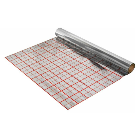 Accesorii incalzire in pardoseala - Folie Tacker cu marcaj pe grila 50 m x 1 m, rola de 50 m² , Magnum Heating