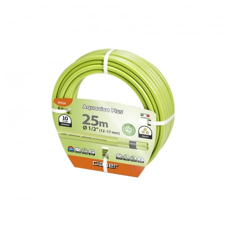 Echipamente pentru irigatii - Furtun Aquaviva Plus 1/2 (12-17 mm) 25m Claber - 90040000