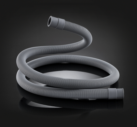 Articole sanitare - Furtun de evacuare Tucai Ø19/21, 2 m, pentru masina de spalat