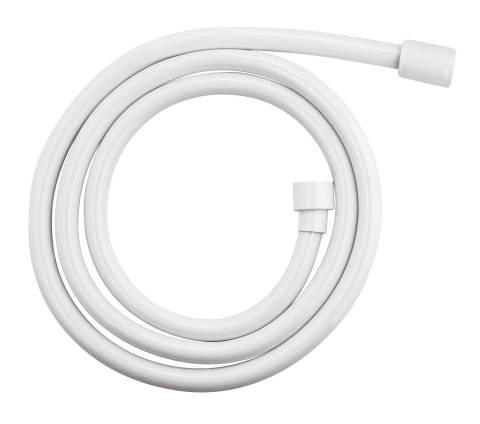 Furtun de dus Grohe 1500 mm, 1.5m, anti-rasucire, presiune 5 bar, alb [3]