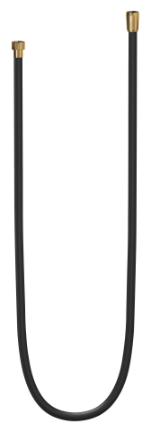 Furtun de dus Grohe silverflex, cauciuc, 1500 mm, universal, 1.5 m, 5 bari, anti-indoire, anti-zgarieturi, auriu lucios [3]