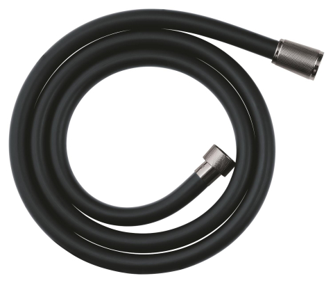 Furtun de dus Grohe silverflex, cauciuc, 1500 mm, universal, 1.5 m, 5 bari, anti-indoire, anti-zgarieturi, antracit lucios [1]