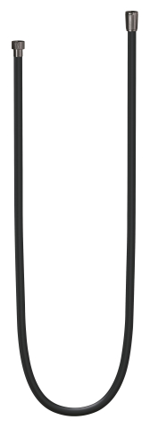 Furtun de dus Grohe silverflex, cauciuc, 1500 mm, universal, 1.5 m, 5 bari, anti-indoire, anti-zgarieturi, antracit lucios [3]