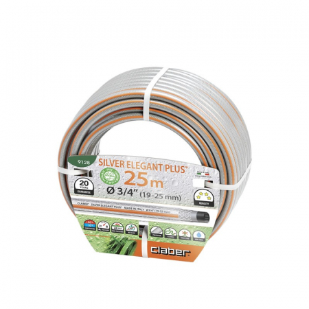 Echipamente pentru irigatii - Furtun Silver Elegant Plus 25m (19-25 mm) Claber - 91280000